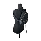 Marc Jacobs Small Black Quilted Backpack Bookbag