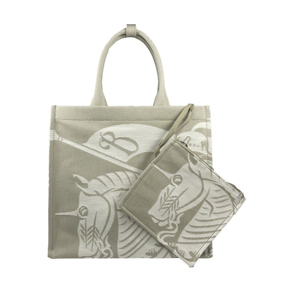 Burberry EKD Canvas Tote Bag With Coin Pouch