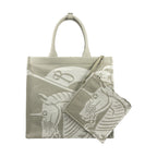 Burberry EKD Canvas Tote Bag With Coin Pouch