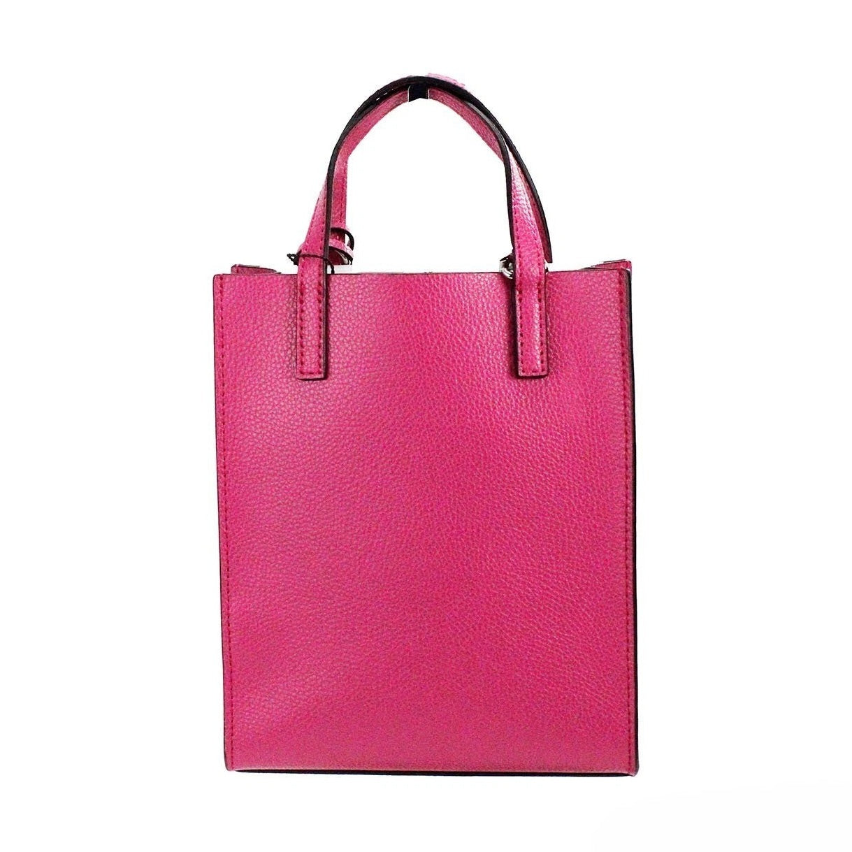 Marc Jacobs Mini Grind Cactus Flower Pebbled Leather Crossbody Tote Bag