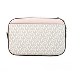 Michael Kors Adult Saffiano Leather Chain Zip Crossbody Handbag