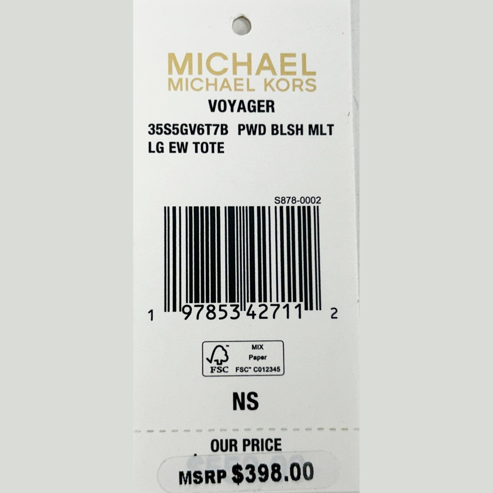Michael Kors Voyager Large East West Tote Bag Purse