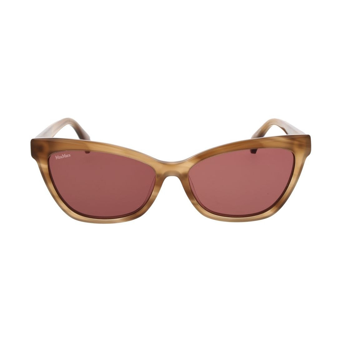 Max Mara Brown Acetate Sunglasses