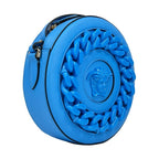 Versace Round Disco Leather Camera Case Crossbody Bag
