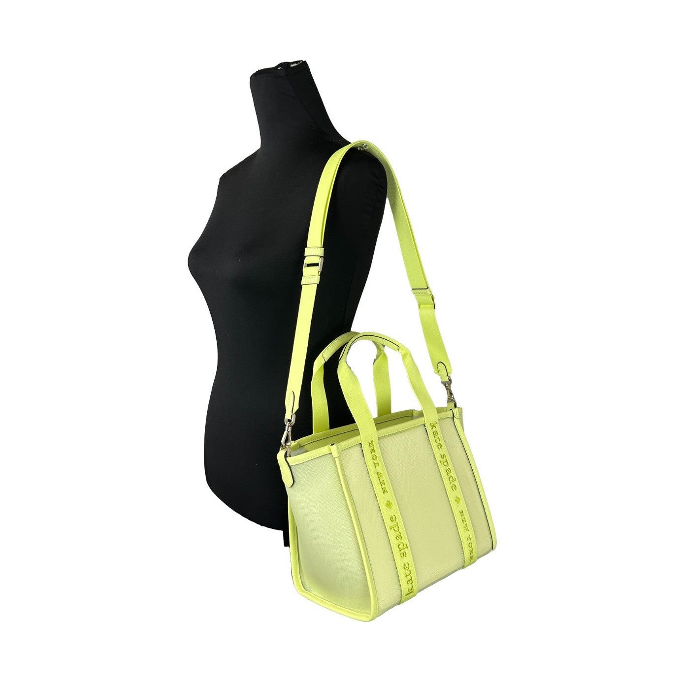 Kate Spade Canvas Kip Small Tote Crossbody Bag