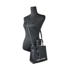 Marc Jacobs Mini Grind Black Leather Crossbody Bag