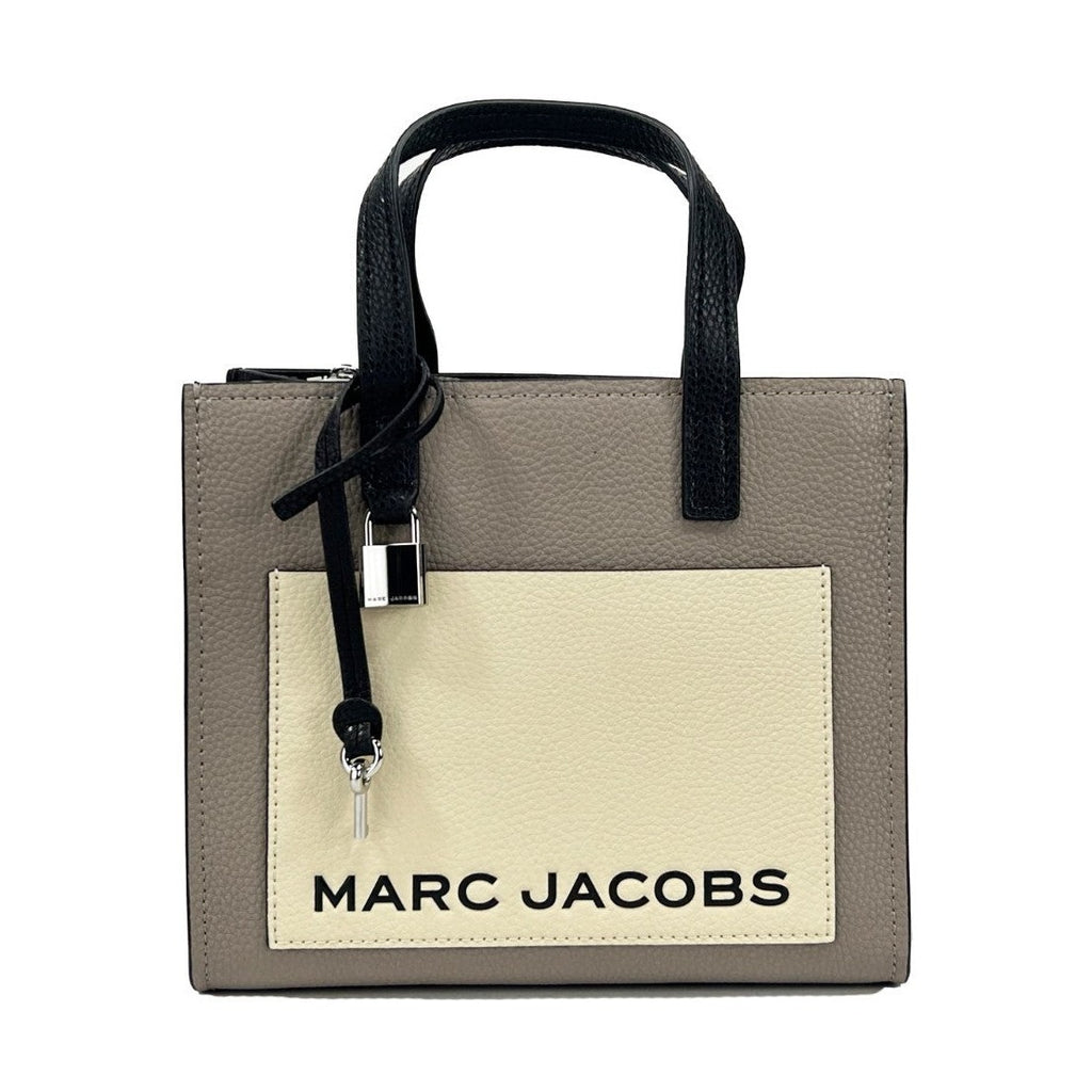 Marc Jacobs Grind Mini Leather Tote Crossbody Bag
