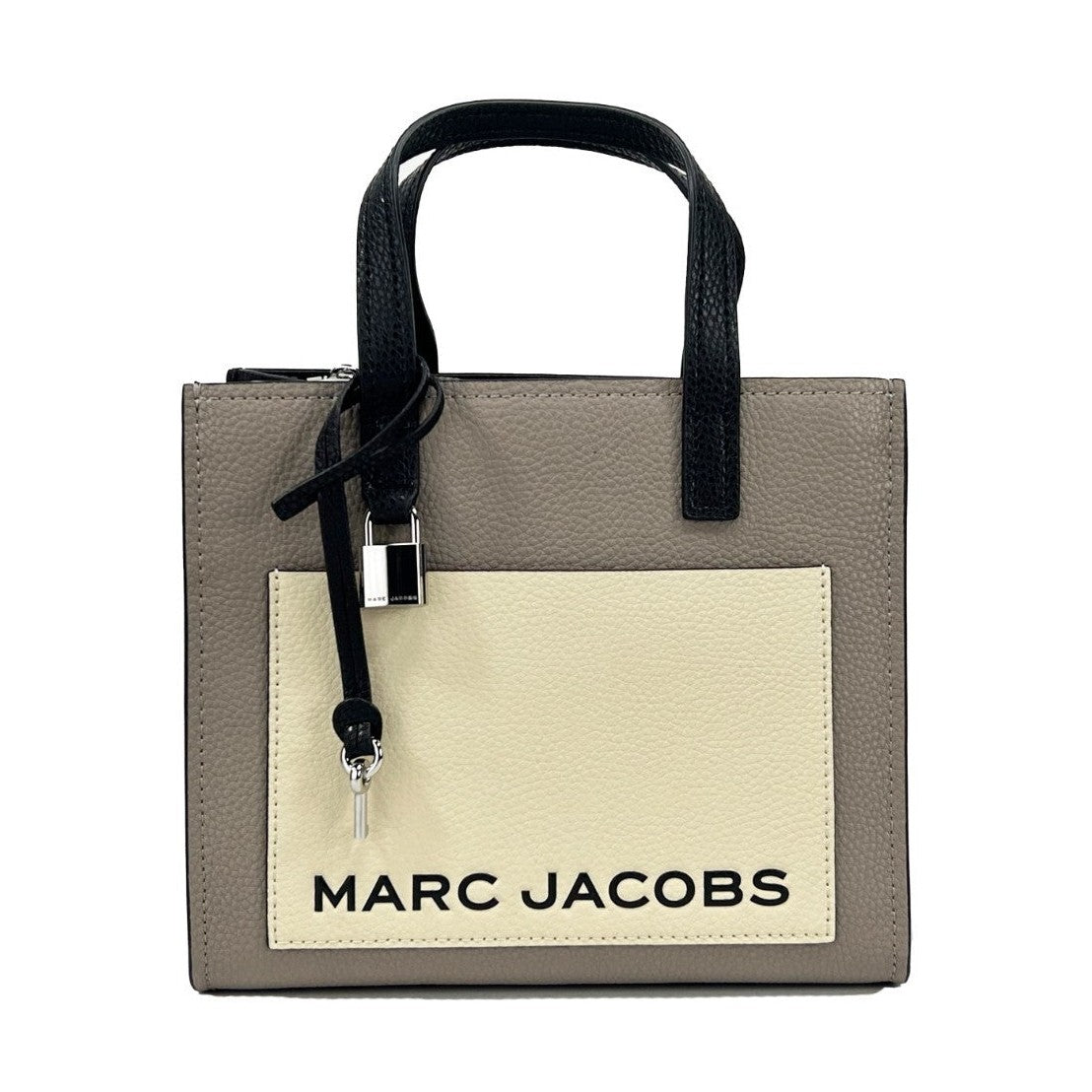 Marc Jacobs Grind Mini Leather Tote Crossbody Bag