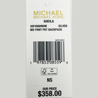 Michael Kors Sheila Medium PVC Backpack Bookbag