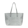MCM Aren Leather Shoulder Tote Bag
