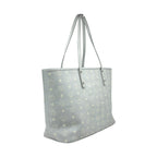 MCM Aren Leather Shoulder Tote Bag