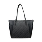 Michael Kors Charlotte Leather Top Zip Tote Bag