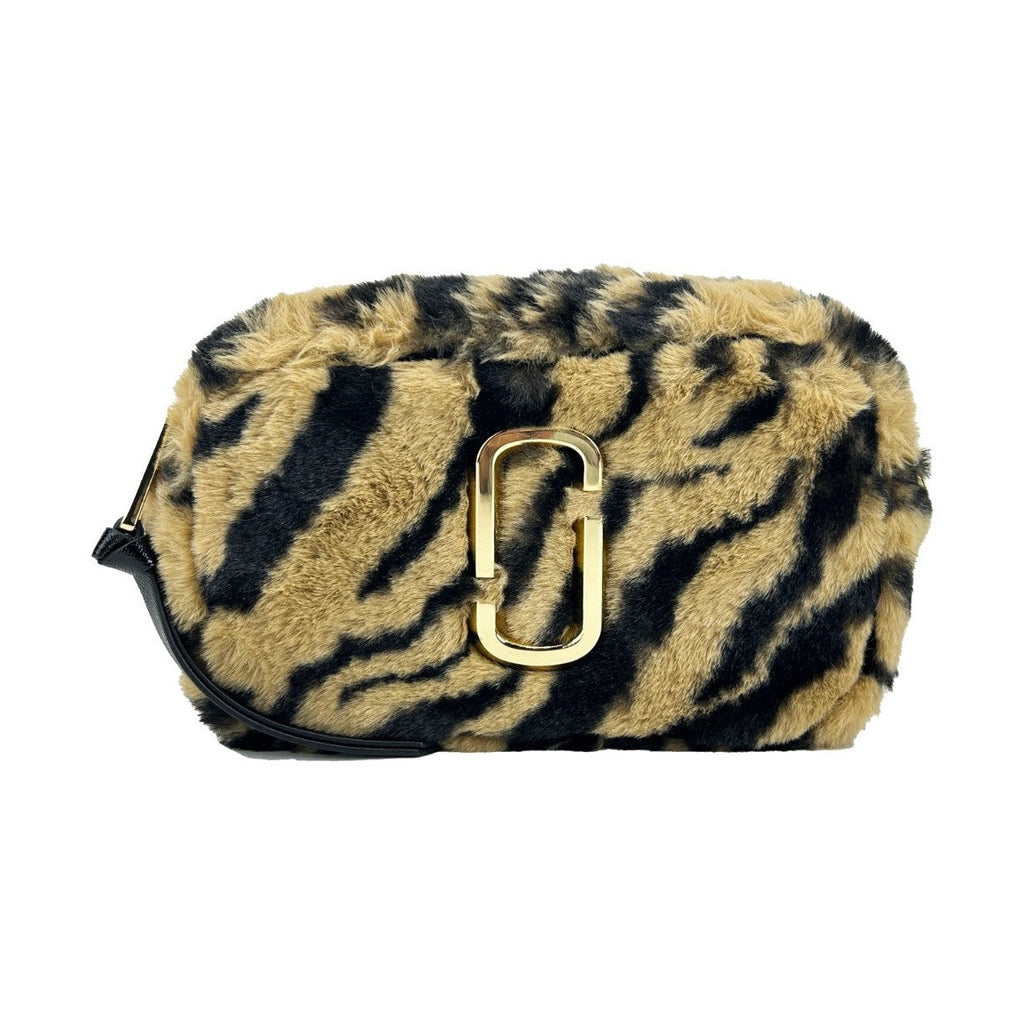 Marc Jacobs The Snapshot Tiger Fur Crossbody Bag