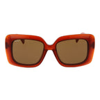 Max Mara Orange Acetate Sunglasses