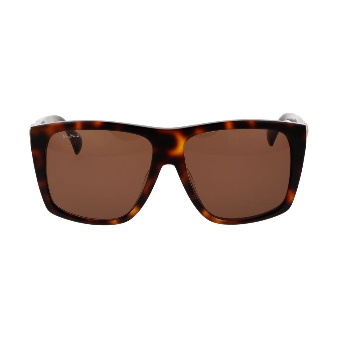 Max Mara Brown Acetate Sunglasses