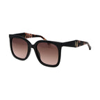 Carolina Herrera Black Acetate Sunglasses