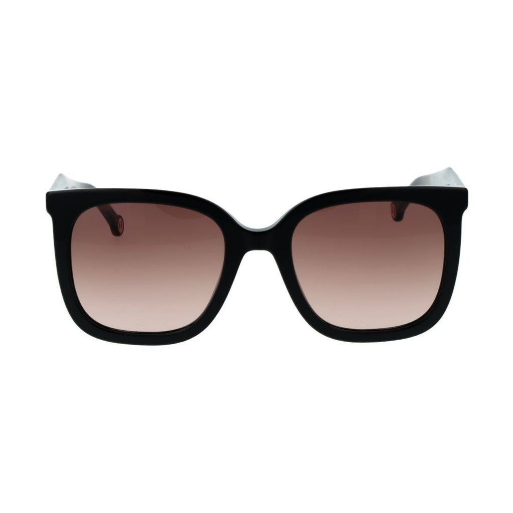 Carolina Herrera Black Acetate Sunglasses
