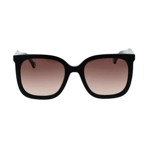 Carolina Herrera Black Acetate Sunglasses