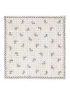 Brunello Cucinelli Multicolor Linen Pocket Square
