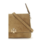 Tory Burch Beige Calf Leather Bos Taurus Shoulder Bag
