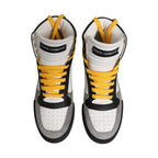 Dolce & Gabbana Multicolor Leather High Top Sneakers Shoes