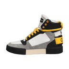 Dolce & Gabbana Multicolor Leather High Top Sneakers Shoes