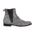 Dolce & Gabbana Gray Suede Leather Chelsea Boots Shoes