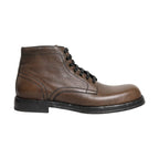 Dolce & Gabbana Brown Perugino Leather Men Ankle Boots Shoes