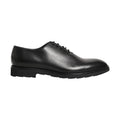 Dolce & Gabbana Black Leather Men Oxford Dress Formal Shoes