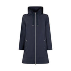 Herno Blue Elastane Coat