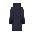 Herno Blue Elastane Coat