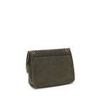 Saint Laurent Gray Lamb Ovis Aries Aries Shoulder Bag