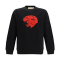 Valentino Black Cotton Sweatshirt