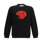 Valentino Black Cotton Sweatshirt