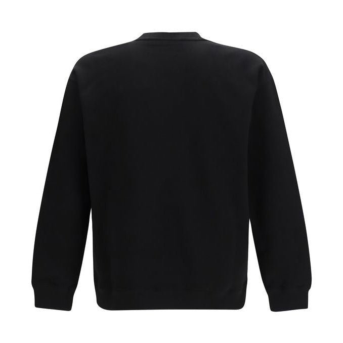 Valentino Black Cotton Sweatshirt