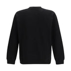 Valentino Black Cotton Sweatshirt