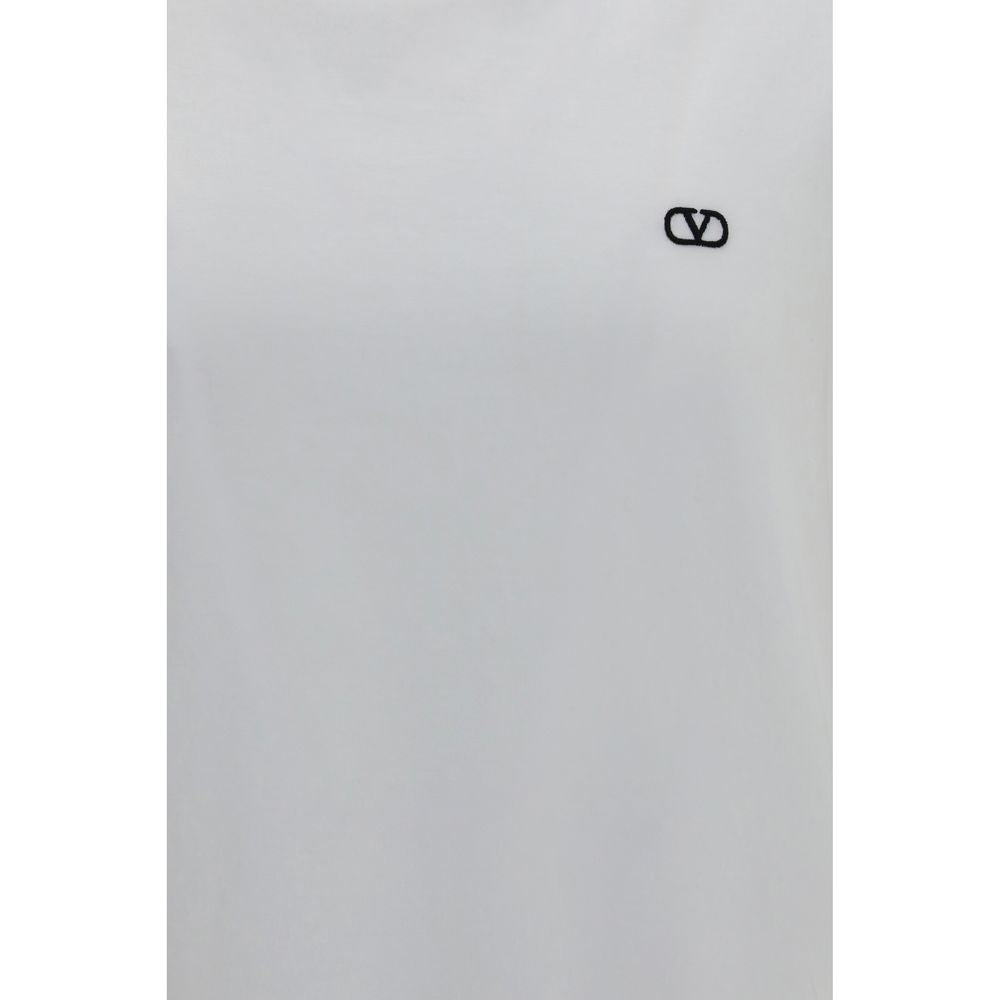 Valentino White Cotton T-Shirt