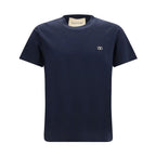 Valentino Blue Cotton T-Shirt