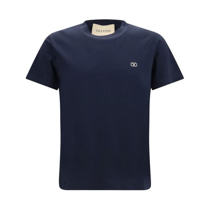 Valentino Blue Cotton T-Shirt
