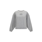 Ganni Gray Cotton Sweatshirt