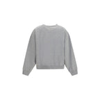 Ganni Gray Cotton Sweatshirt