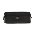 Prada Black Recycled Polyamide Clutch Bag