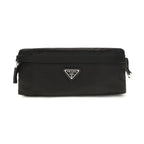 Prada Black Recycled Polyamide Clutch Bag