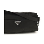 Prada Black Recycled Polyamide Clutch Bag