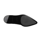 Dolce & Gabbana Black Leather Men Derby Dress Formal Shoes