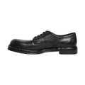 Dolce & Gabbana Black Leather Lace Up Derby Dress Men Shoes