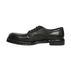 Dolce & Gabbana Black Leather Lace Up Derby Dress Men Shoes