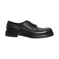 Dolce & Gabbana Black Leather Lace Up Derby Dress Men Shoes