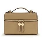 Tory Burch Beige Calf Leather Bos Taurus Handbag