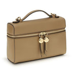 Tory Burch Beige Calf Leather Bos Taurus Handbag